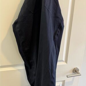 Theory Raffi Slim Fit Trousers in Deep Blue